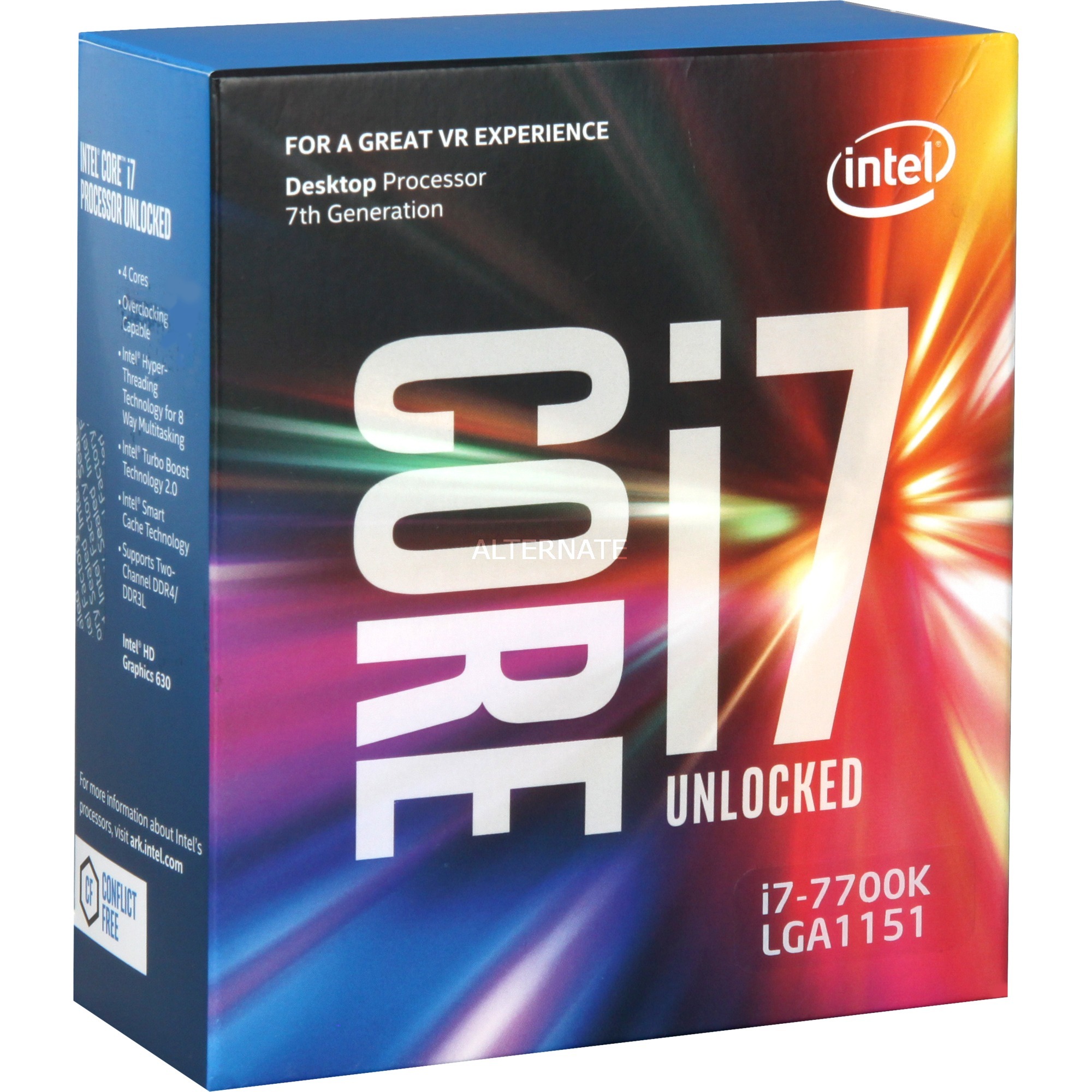 Core i7-7700K procesor 4,2 GHz Pudełko 8 MB Smart Cache