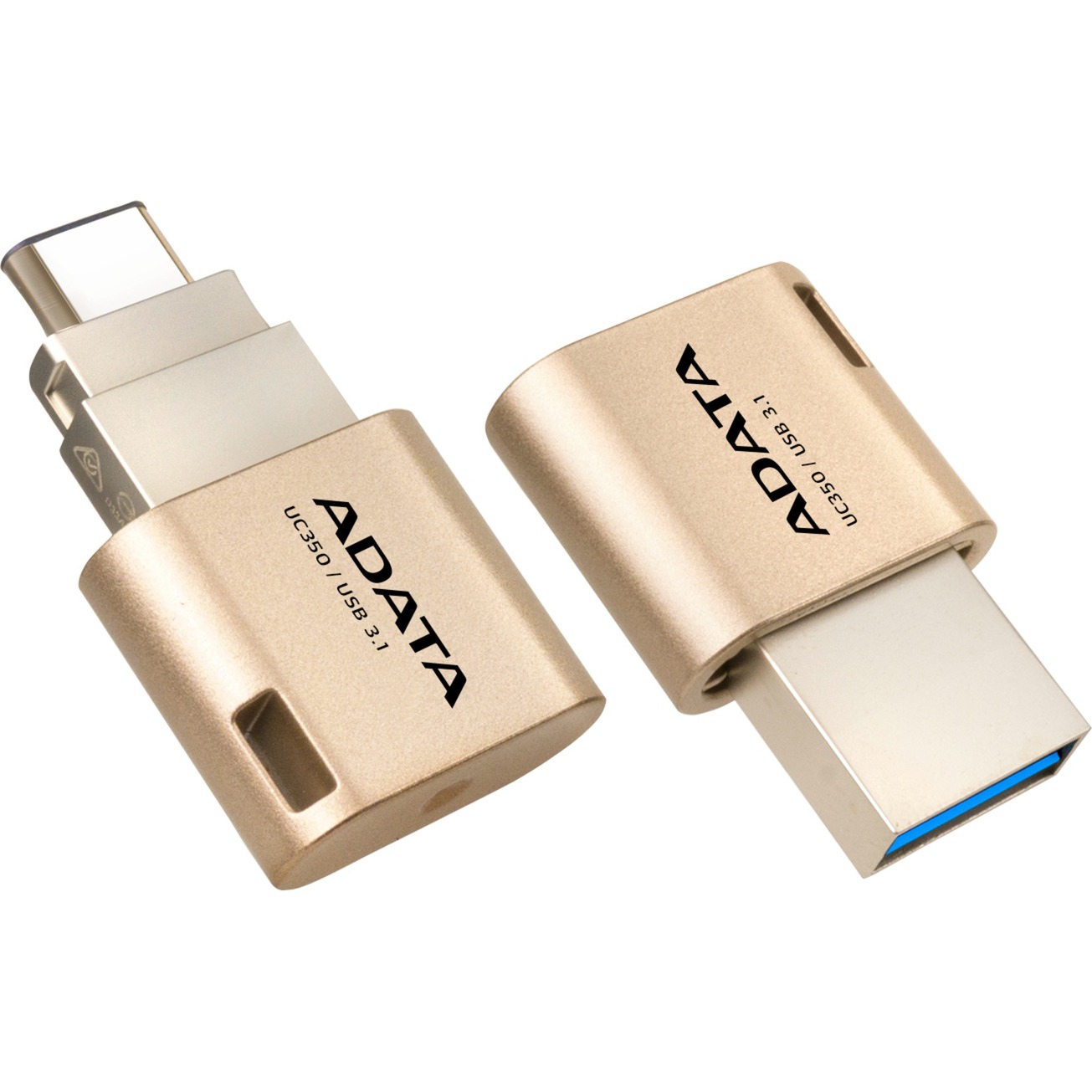 UC350 64GB 64GB USB 3.0 (3.1 Gen 1) Capacity Złącze USB Typ-C Złoto pamięć USB, Nośnik Pendrive USB