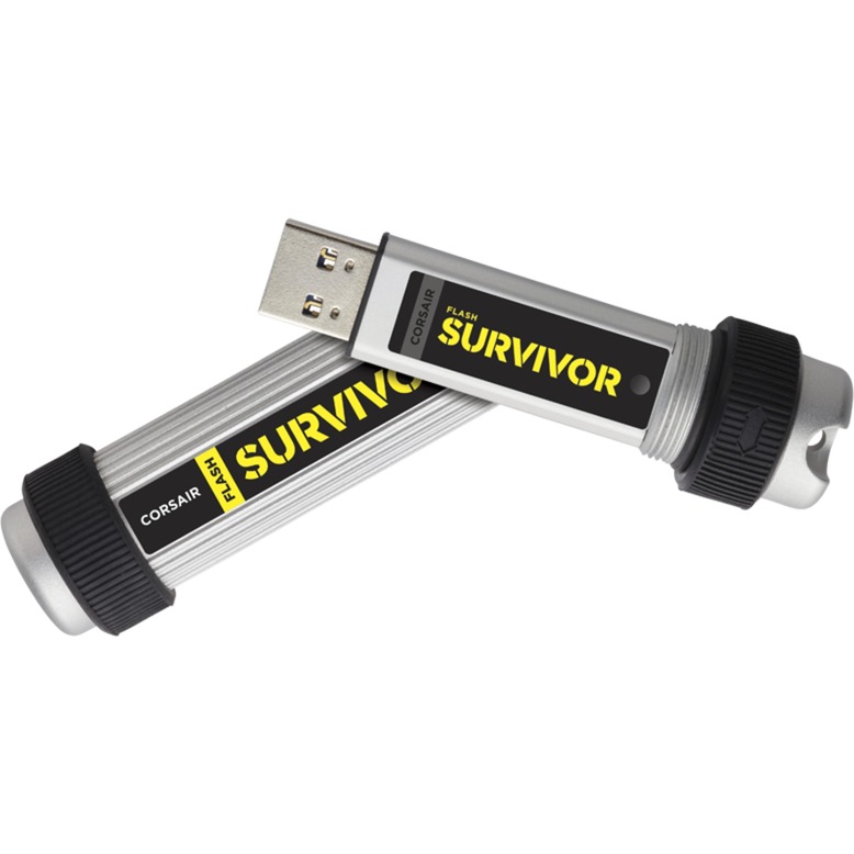 Flash Survivor 256GB USB 3.0 pami?? USB 3.0 (3.1 Gen 1) Z??cze USB typu A Czarny, Szary, No?nik Pendrive USB
