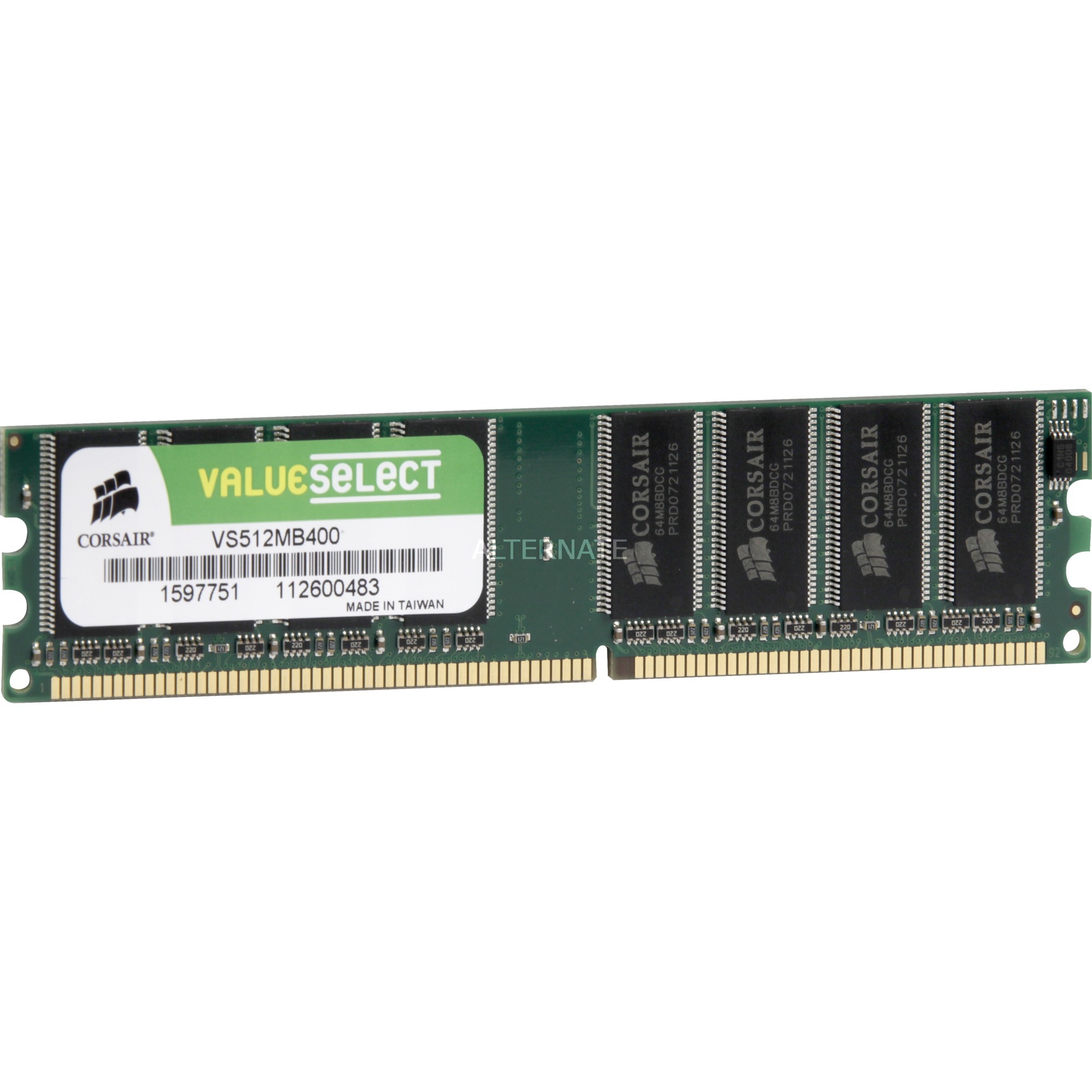 512MB PC3200 SDRAM DIMM moduł pamięci 0,5 GB DDR 400 Mhz, Pamięc operacyjna