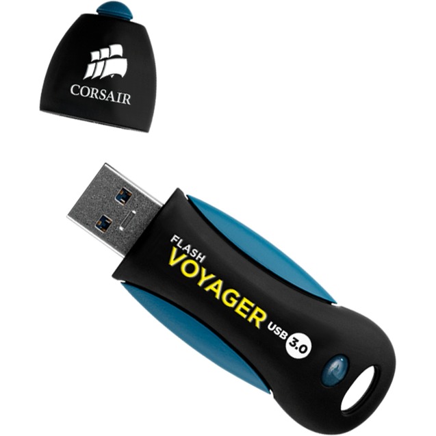 Voyager 256GB pami?? USB 3.0 (3.1 Gen 1) Z??cze USB typu A Czarny, Niebieski, No?nik Pendrive USB