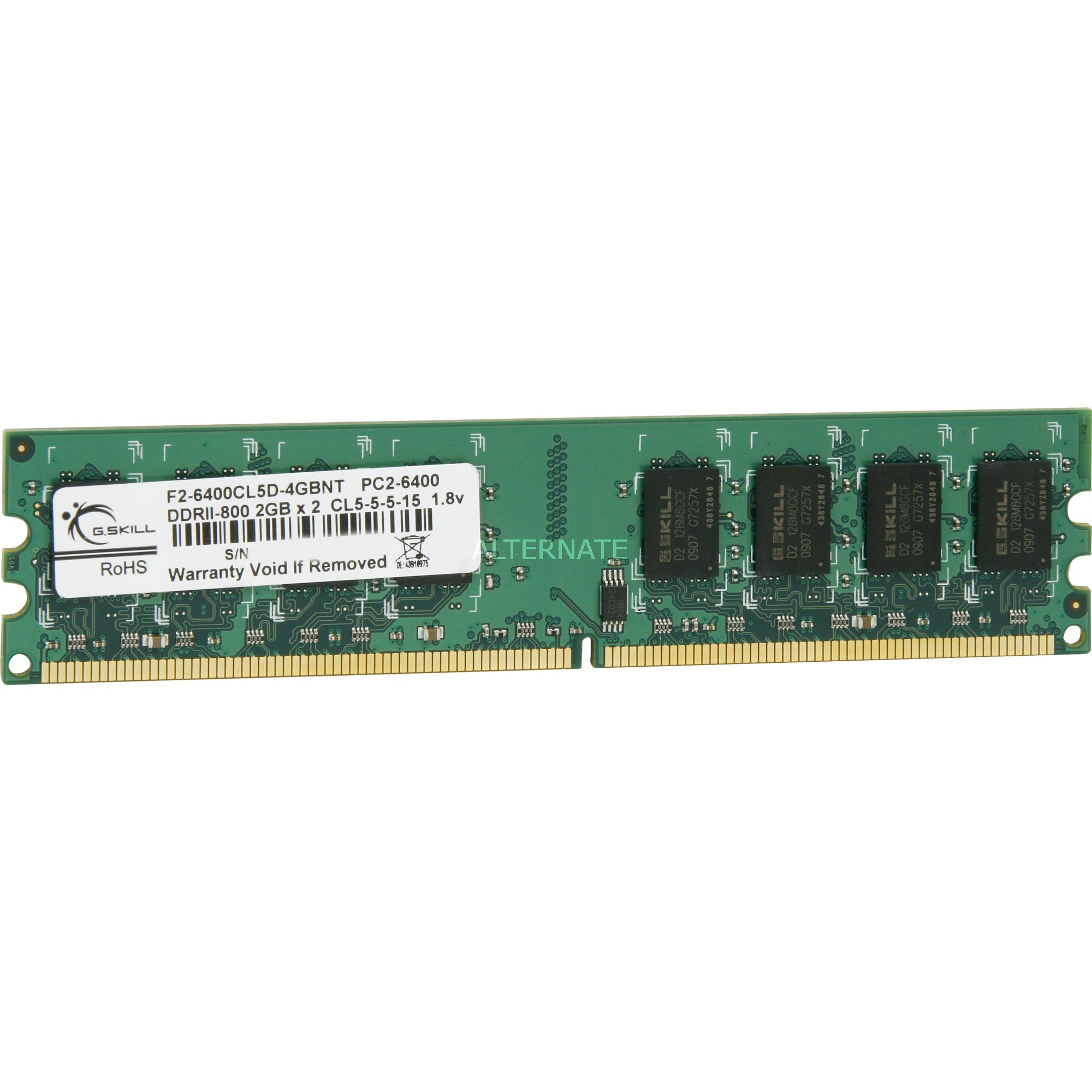 DDR2 PC2 6400 2GB 2GB DDR2 800Mhz moduł pamięci, Pamięc operacyjna