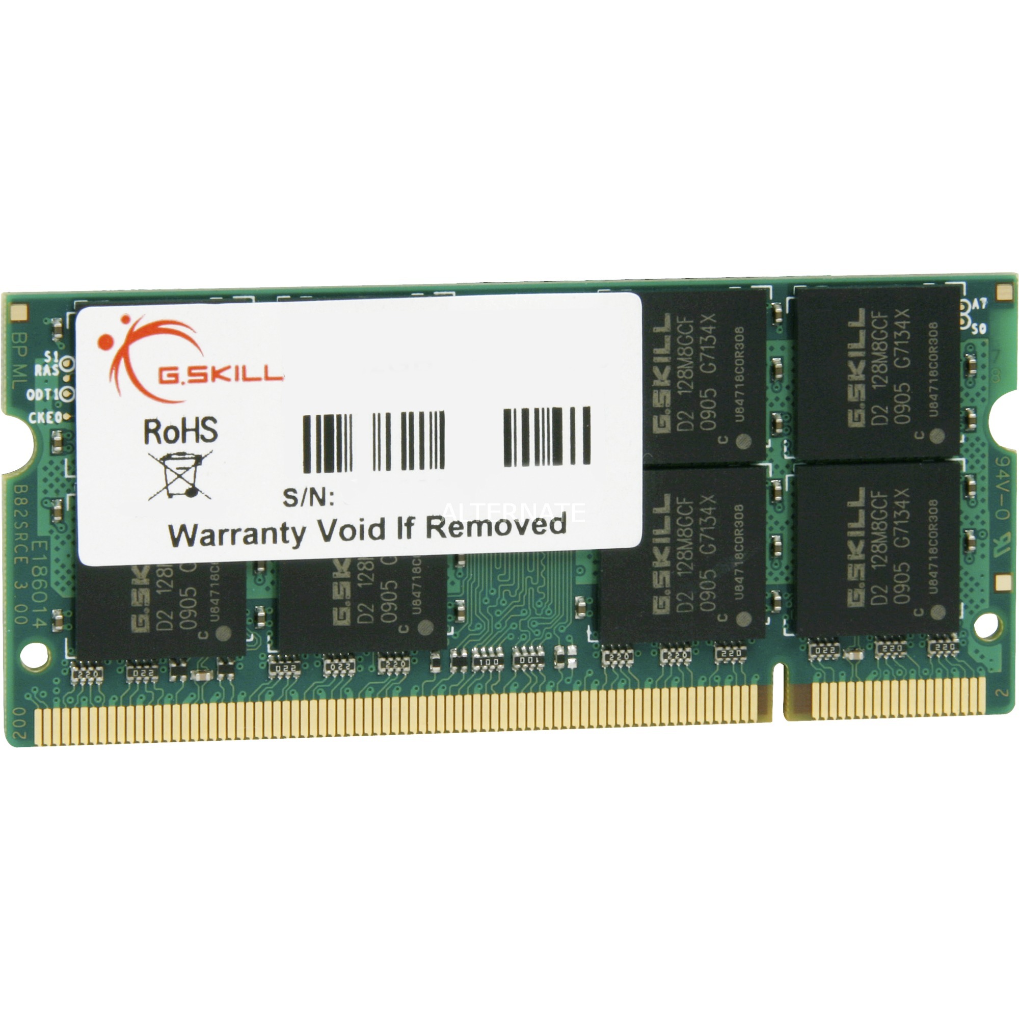SO DDR2 PC2-5300 CL4 2GB 2GB DDR2 667Mhz moduł pamięci, Pamięc operacyjna