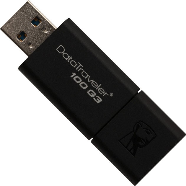 DataTraveler 100 G3 pami?? USB 16 GB 3.0 (3.1 Gen 1) Z??cze USB typu A Czarny, No?nik Pendrive USB