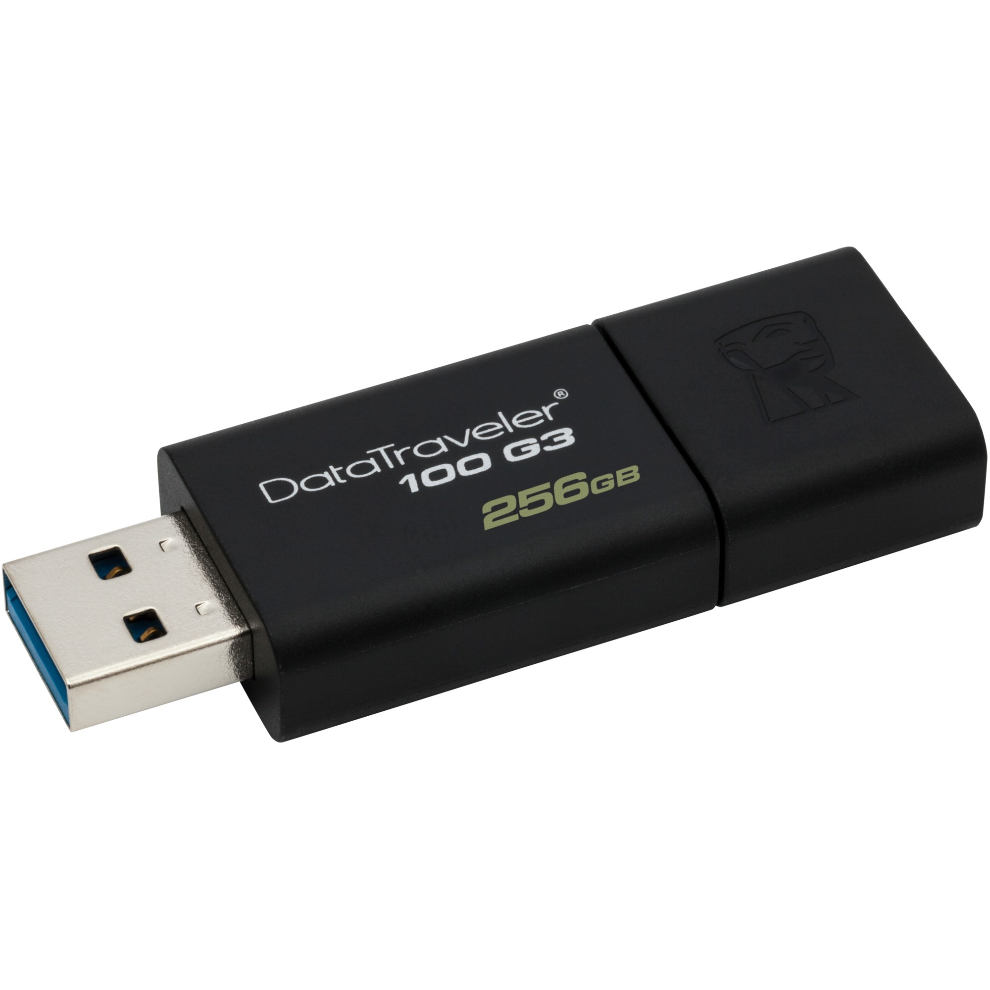DataTraveler 100 G3 pami?? USB 256 GB 3.0 (3.1 Gen 1) Z??cze USB typu A Czarny, No?nik Pendrive USB