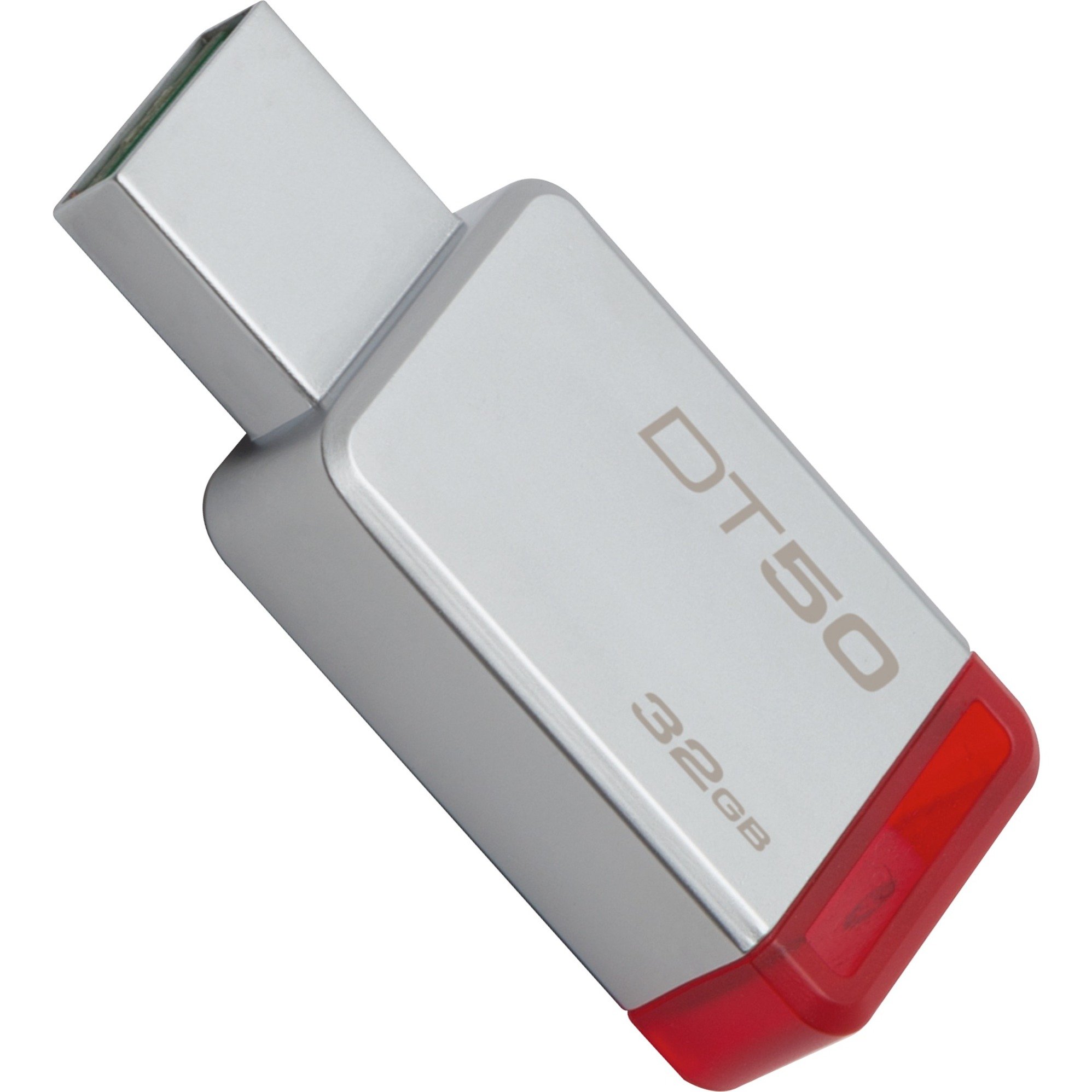 DataTraveler 50 32GB pami?? USB 3.0 (3.1 Gen 1) Z??cze USB typu A Czerwony, Srebrny, No?nik Pendrive USB