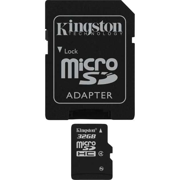 SDC4/32GB pamięć flash MicroSDHC Lampy błyskowa, Karty pamięci