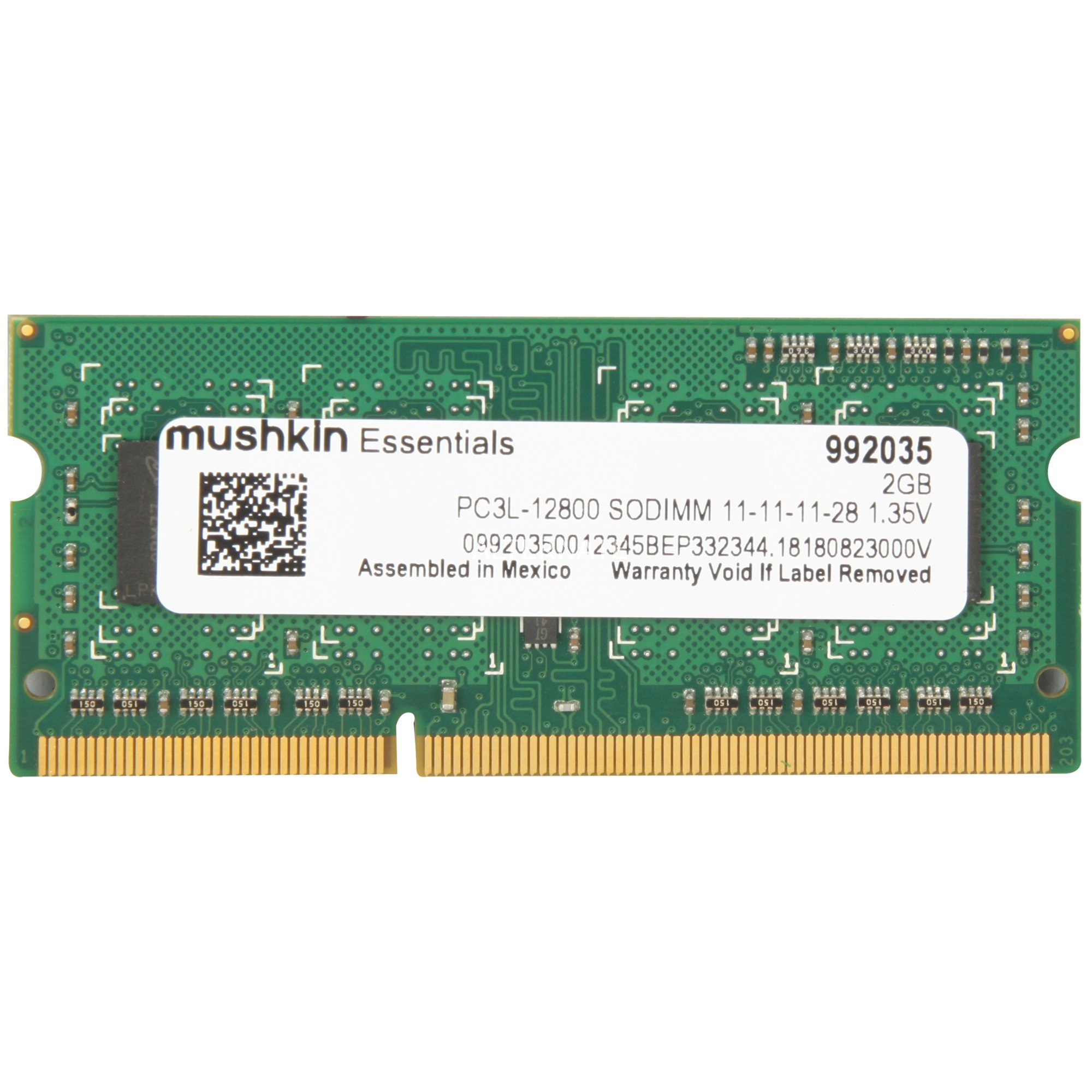 SO-DIMM 2 GB DDR3-1600, Pamięc operacyjna