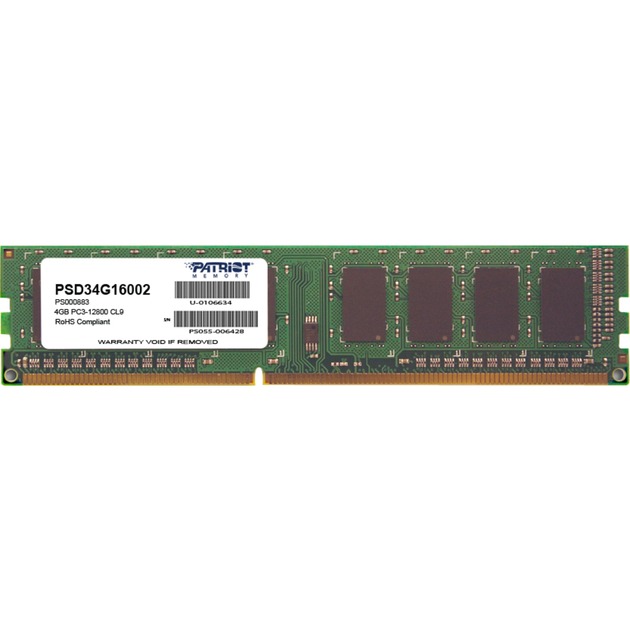 4GB PC3-12800 4GB DDR3 1600Mhz moduł pamięci, Pamięc operacyjna