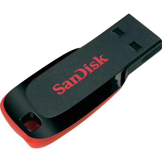Cruzer Blade pami?? USB 32 GB 2.0 Z??cze USB typu A Czarny, Czerwony, No?nik Pendrive USB