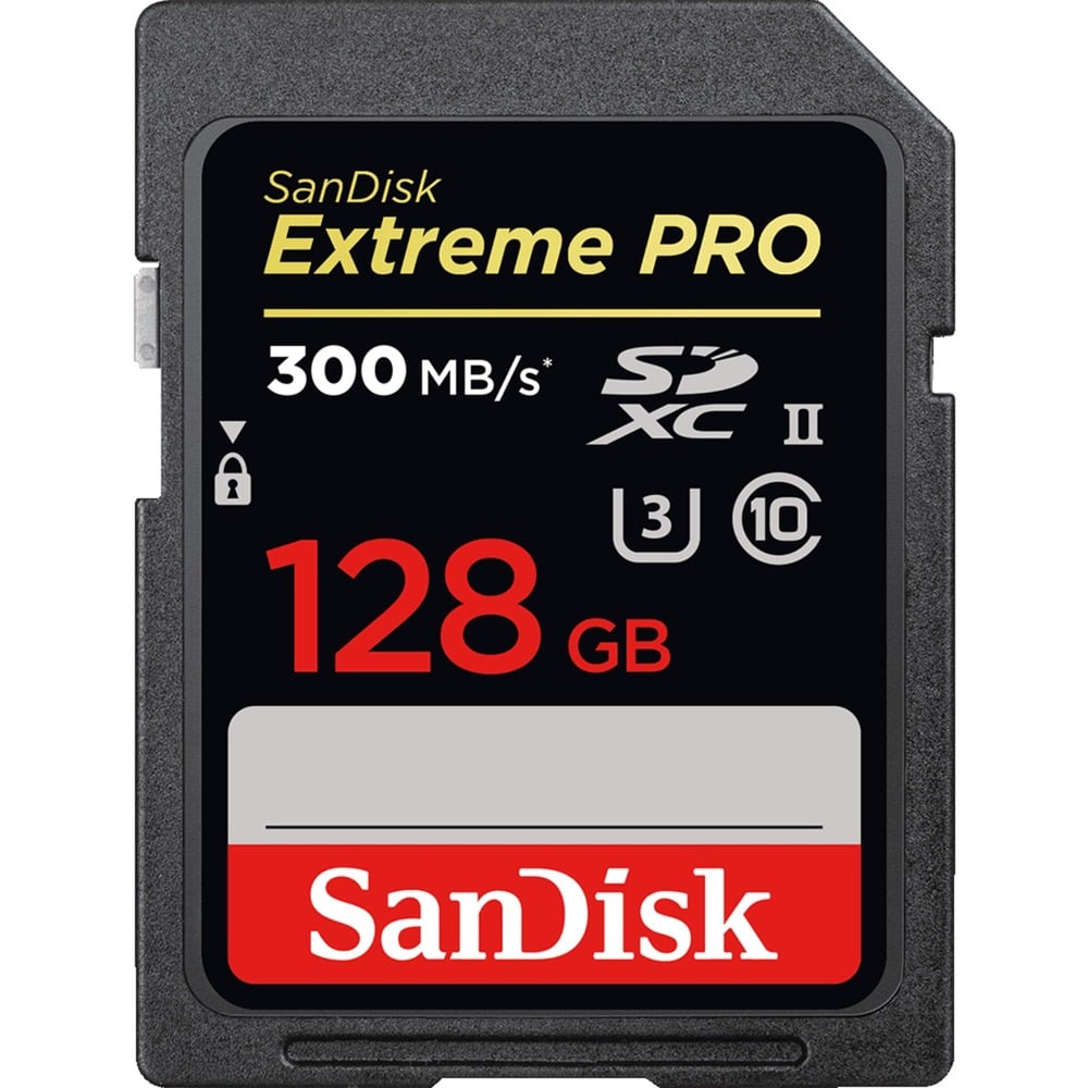 Extreme PRO, 128 GB pamięć flash SDXC Klasa 10 UHS-II, Karty pamięci
