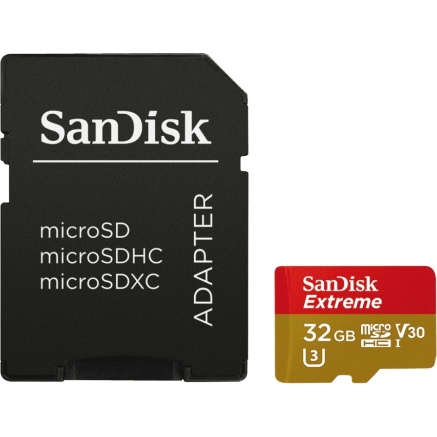 Extreme pamięć flash 32 GB MicroSDHC Klasa 10 UHS-I, Karty pamięci