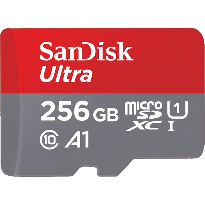 Ultra pamięć flash 256 GB MicroSDXC Klasa 10 UHS-I, Karty pamięci