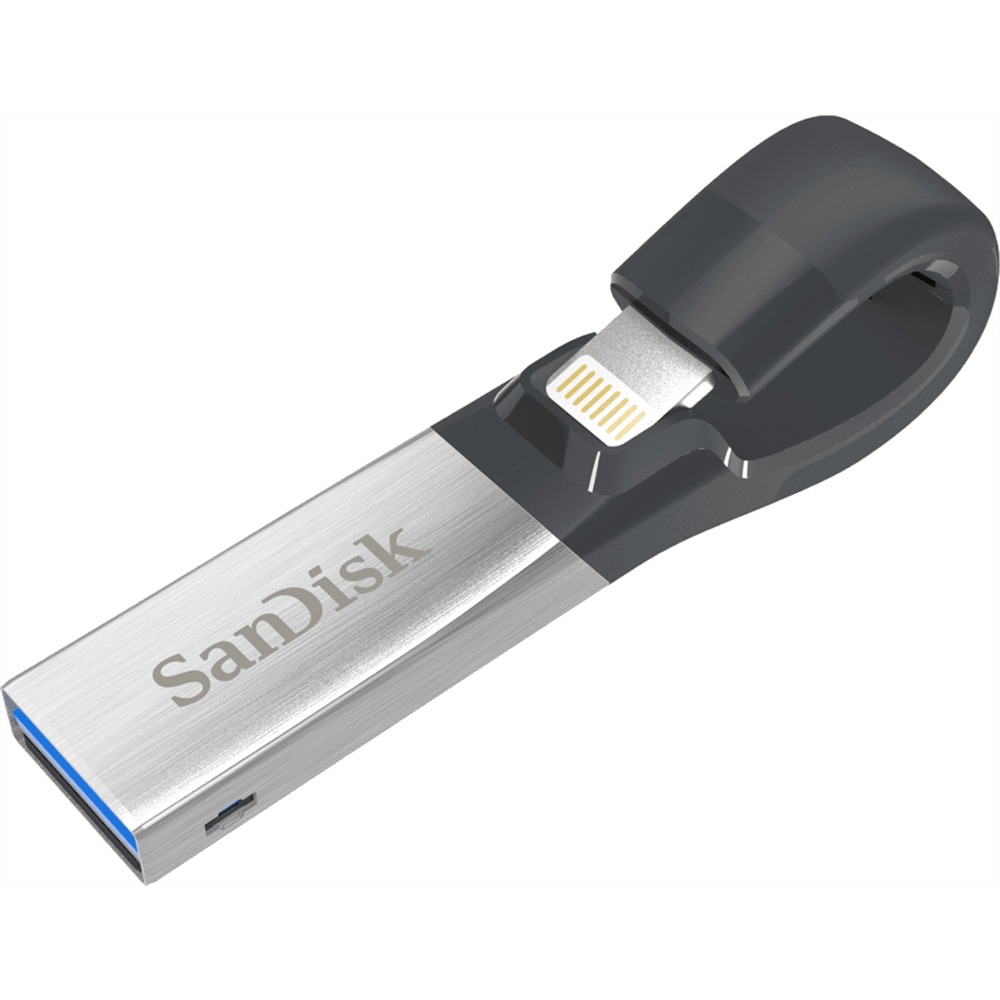 iXpand pami?? USB 128 GB 3.0 (3.1 Gen 1) Z??cze USB typu A Czarny, Srebrny, No?nik Pendrive USB