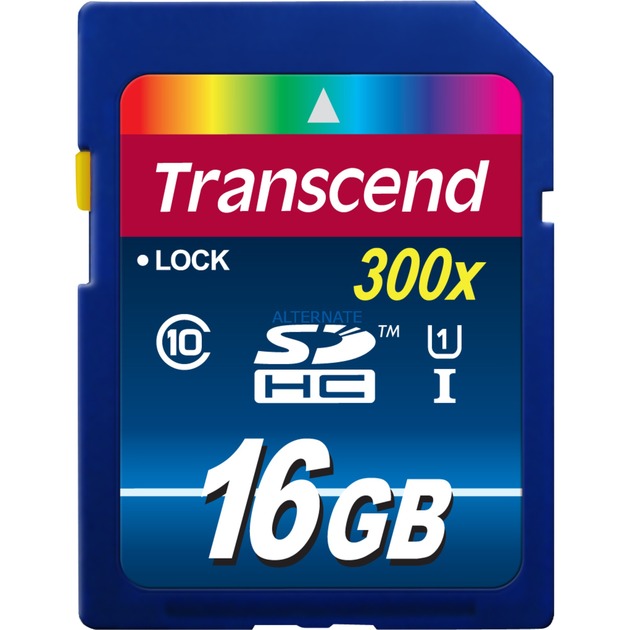 16GB SDHC Class 10 UHS-I pamięć flash Klasa 10, Karty pamięci