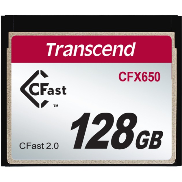 CFX650 pamięć flash 128 GB CFast 2.0 MLC, Karty pamięci