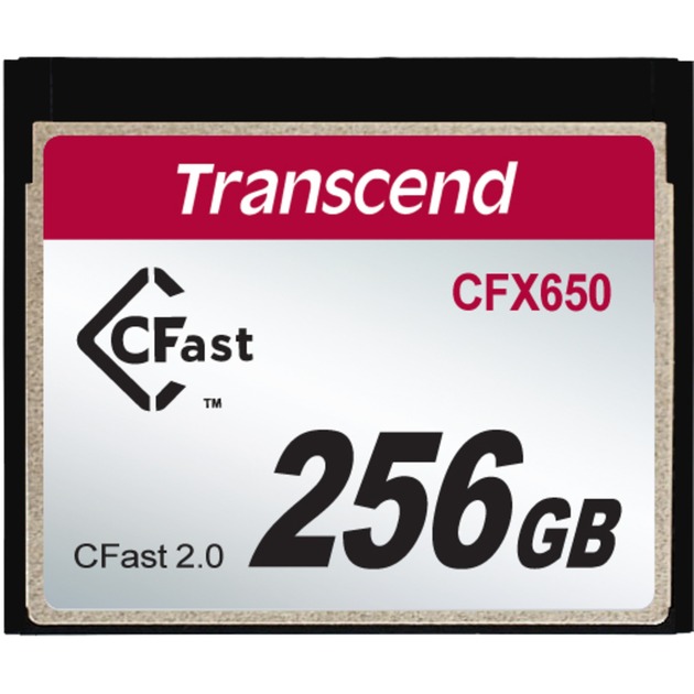 CFX650 pamięć flash 256 GB CFast 2.0 MLC, Karty pamięci