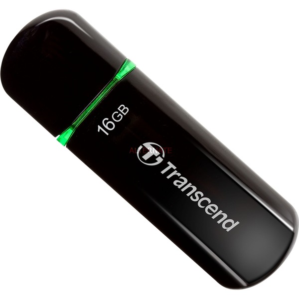 JetFlash 600 pamięć USB 16 GB 2.0 Złącze USB typu A Czarny, Nośnik Pendrive USB
