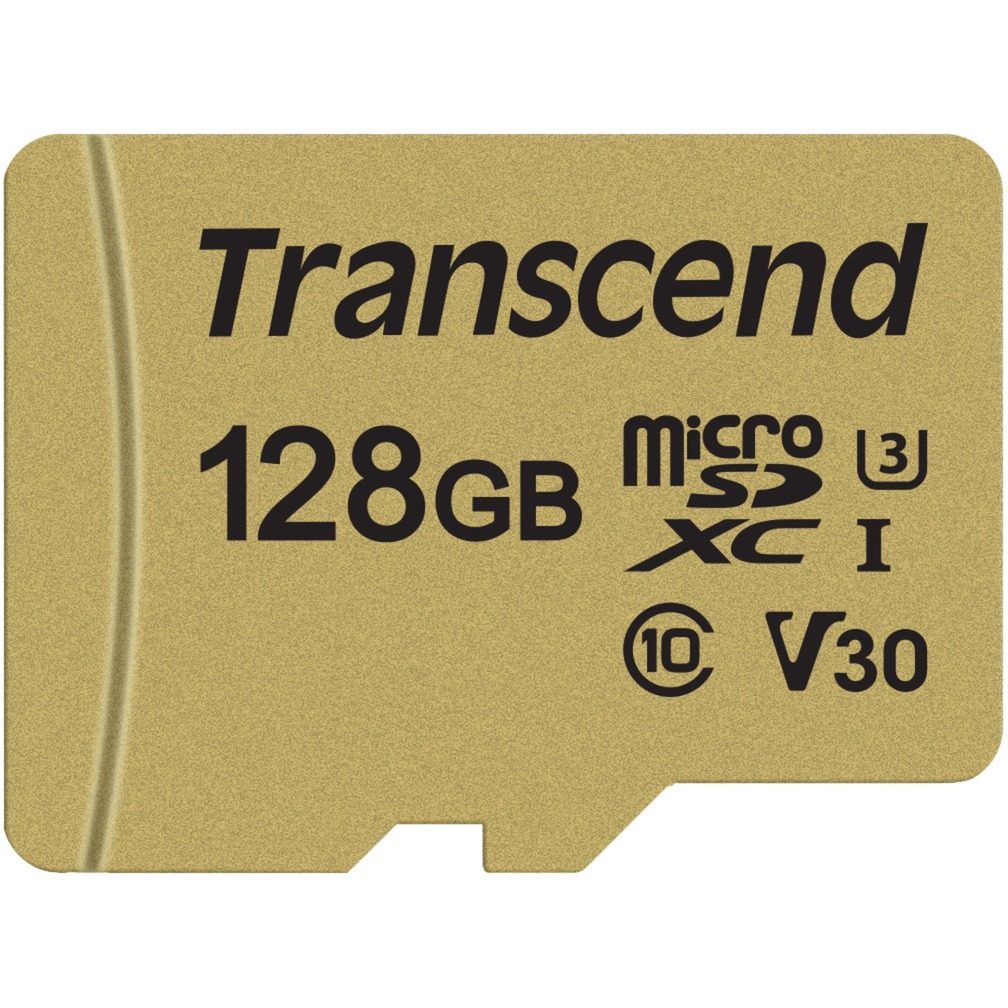 TS128GUSD500S pamięć flash 128 GB MicroSDXC Klasa 10 NAND, Karty pamięci