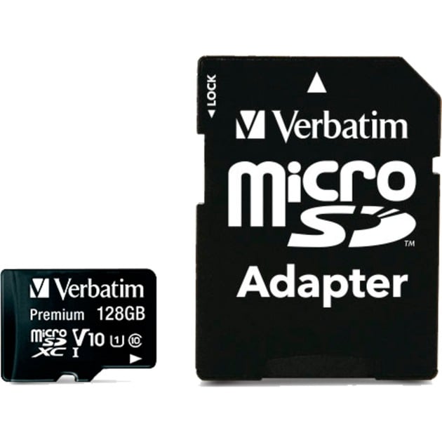 Premium pamięć flash 128 GB MicroSDXC Klasa 10 UHS-I, Karty pamięci