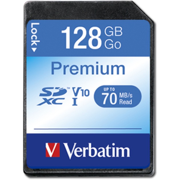 Premium pamięć flash 128 GB SDXC Klasa 10, Karty pamięci