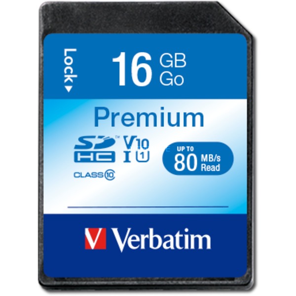 Premium pami?? flash 16 GB SDHC Klasa 10, Karty pami?ci