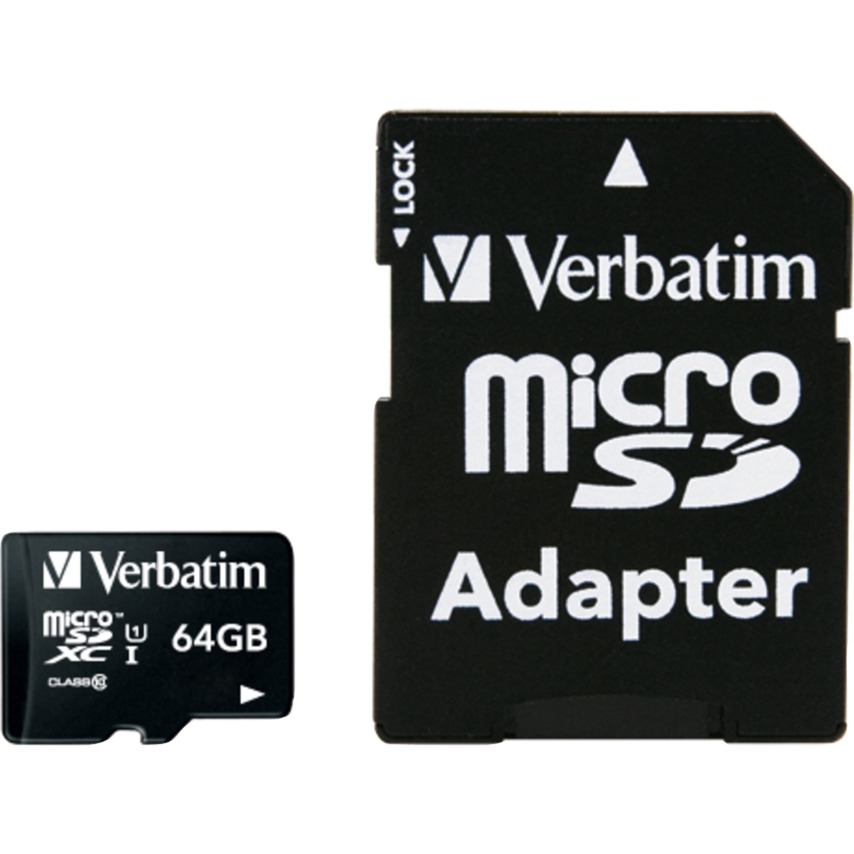 Premium pamięć flash 64 GB MicroSDXC Klasa 10, Karty pamięci