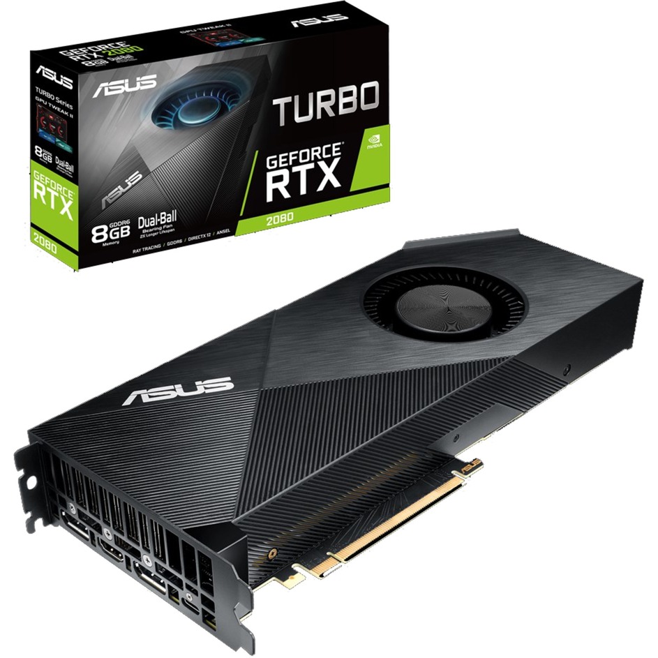 TURBO-RTX2080-8G GeForce RTX 2080 8 GB GDDR6, Karta graficzna