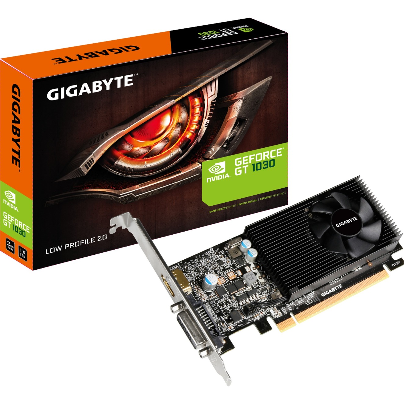 GV-N1030D5-2GL karta graficzna GeForce GT 1030 2 GB GDDR5