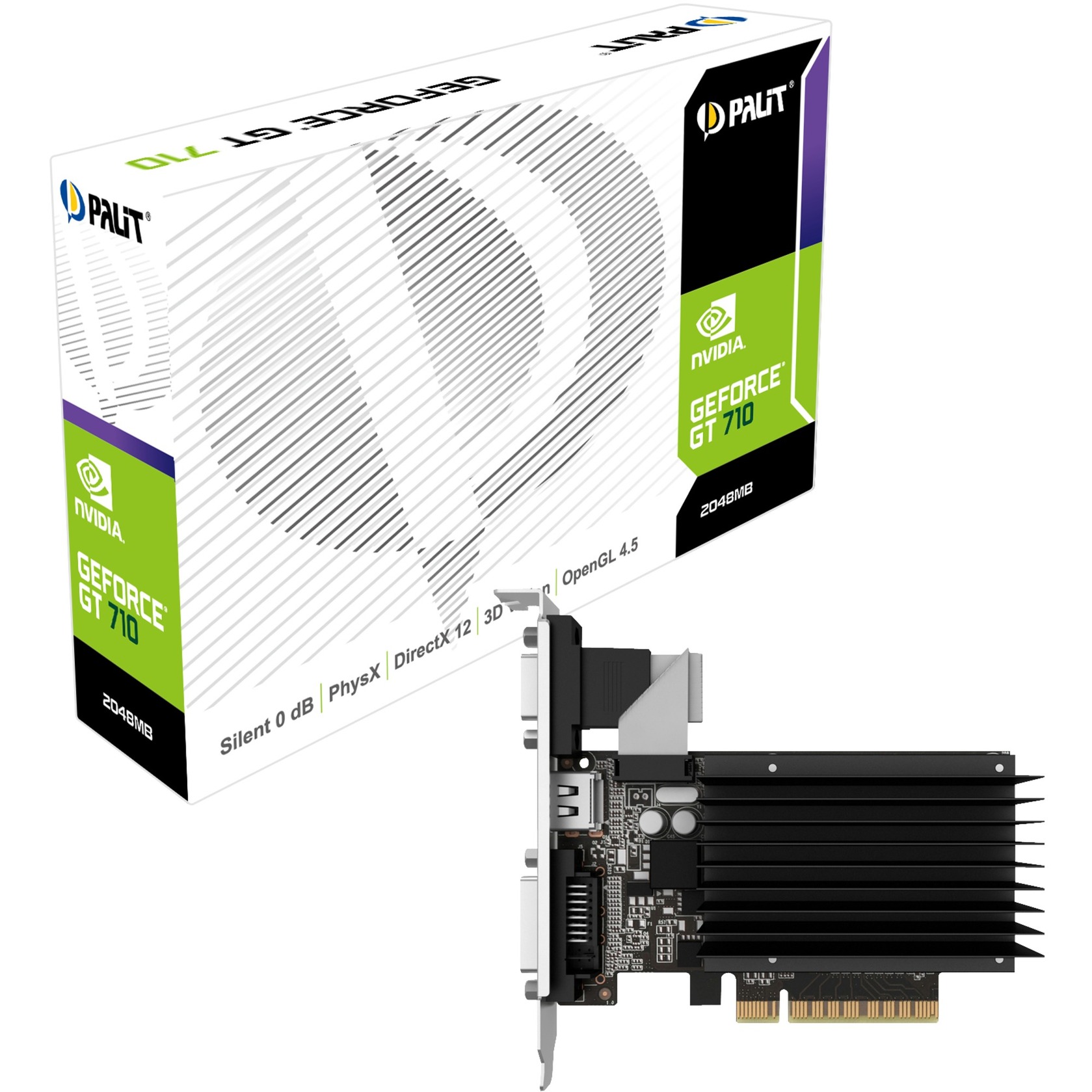 NEAT7100HD46-2080H karta graficzna GeForce GT 710 2 GB GDDR3