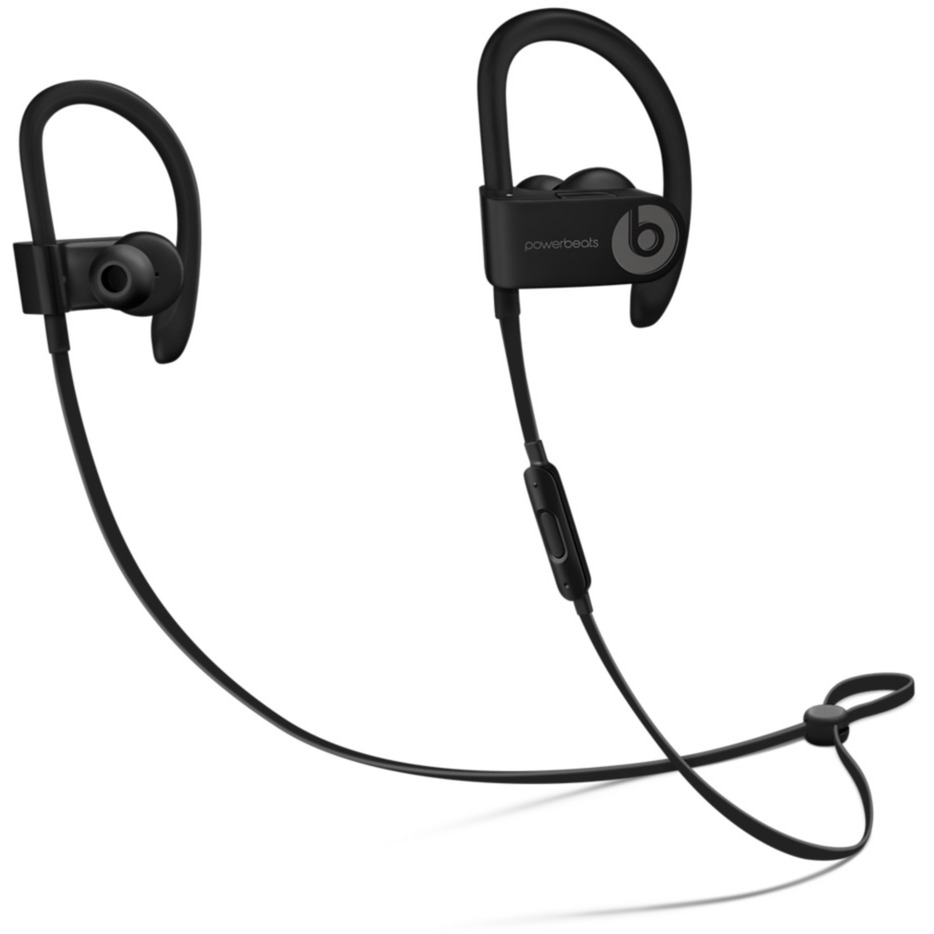 Powerbeats 3 zestaw słuchawkowy Binarny Nauszny, Douszny Czarny Bezprzewodowy