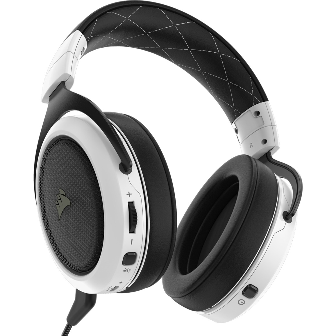 HS70 zestawy słuchawkowe Binarny Opaska na głowę Czarny, Biały, Zestaw słuchawkowy