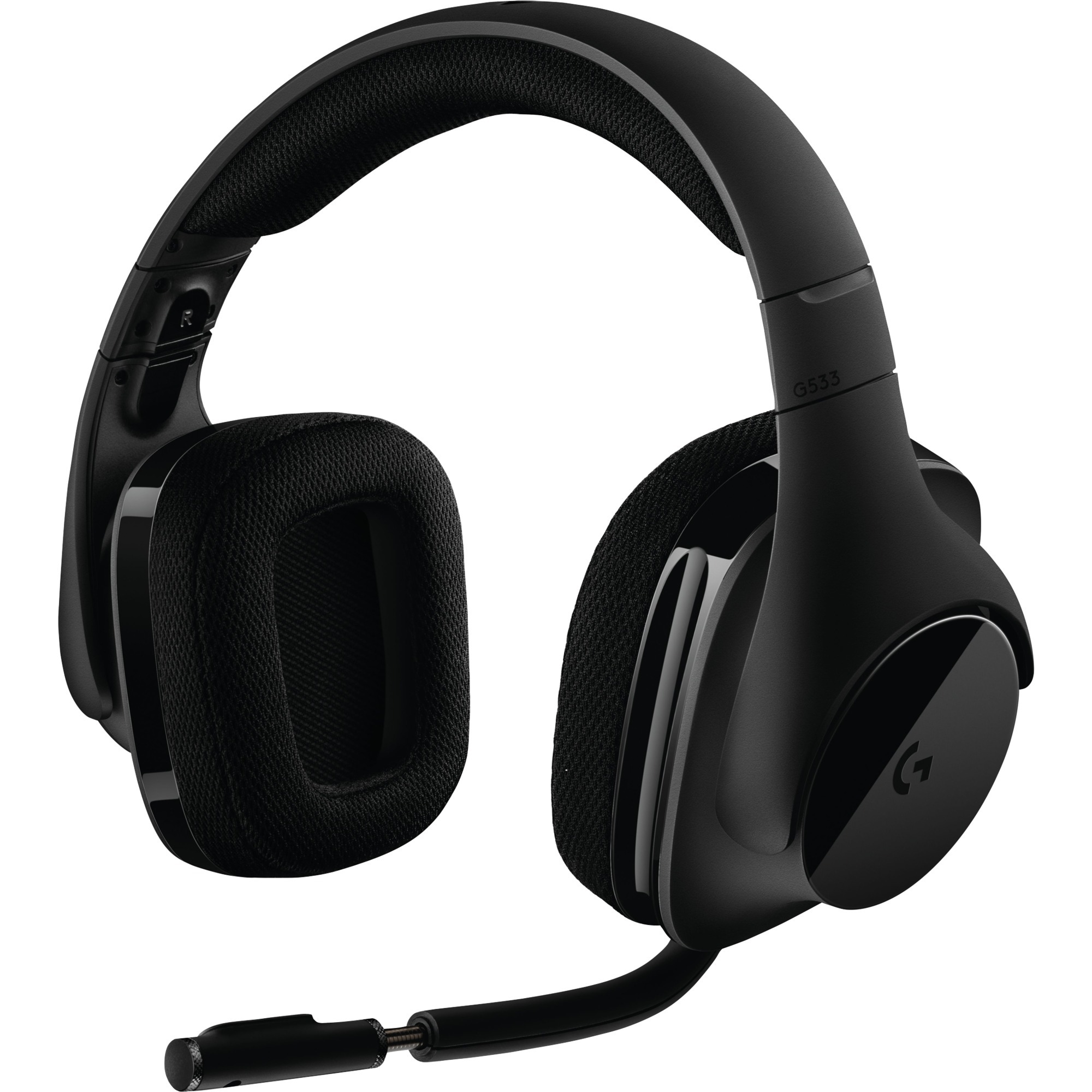 G533 Wireless zestawy słuchawkowe Mono Opaska na głowę Czarny, Zestaw słuchawkowy