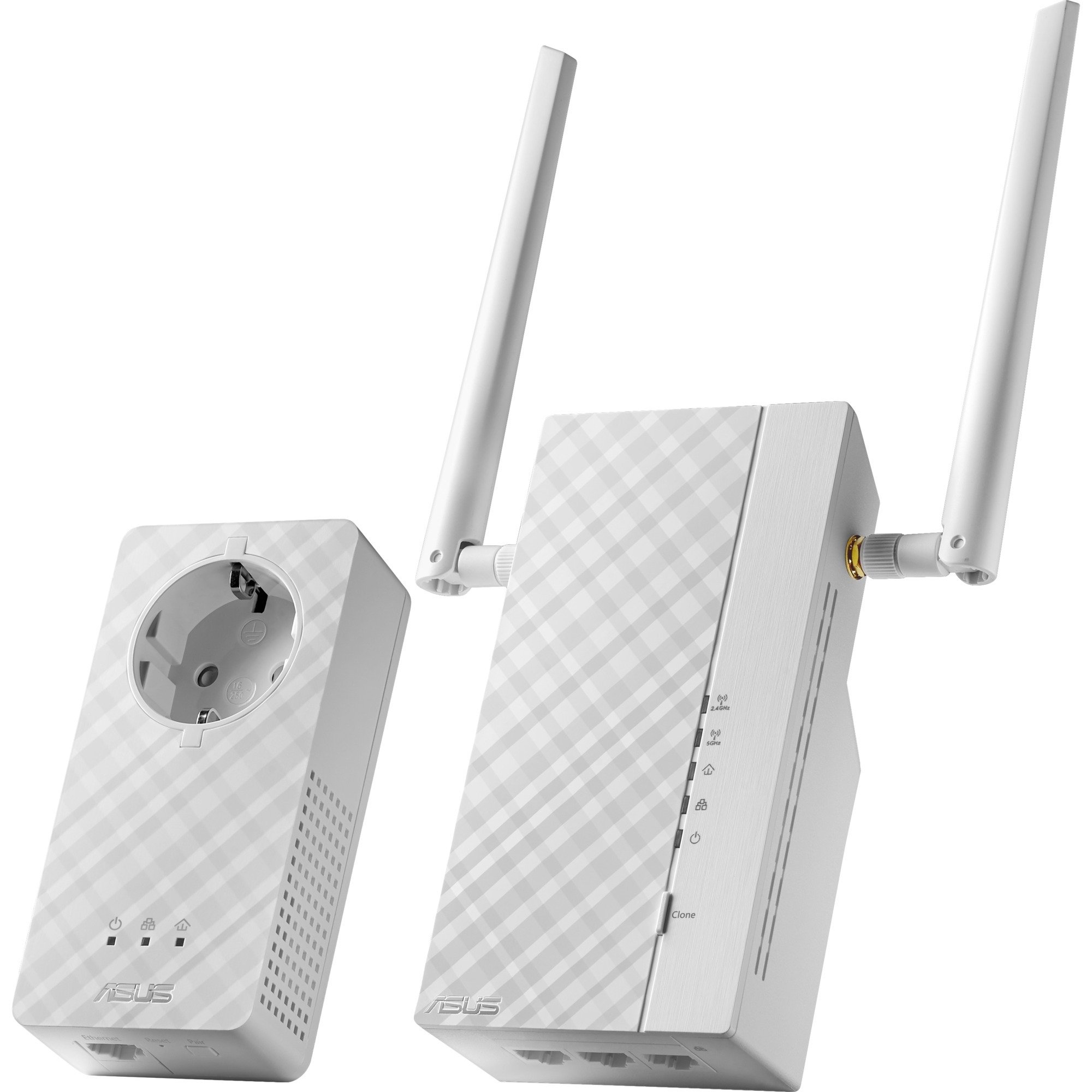 PL-AC56 Kit 1200 Mbit/s Przewodowa sie? lan Wi-Fi Bia?y 2 szt., PowerLAN