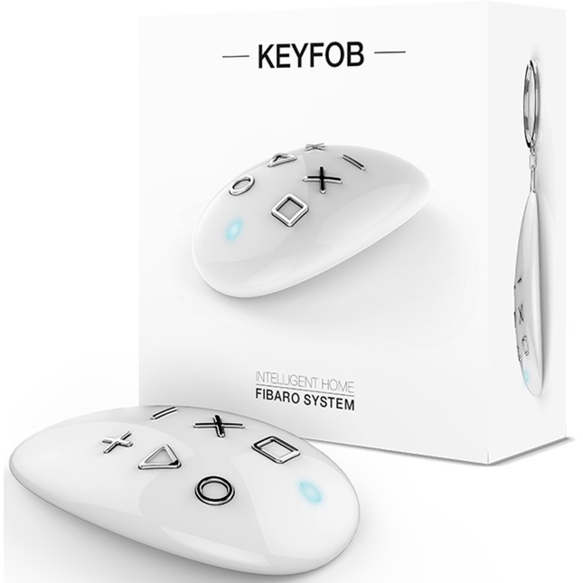 KeyFob kontroler do inteligentego oświetlenia Bezprzewodowy Biały, Pilot zdalnego sterowania