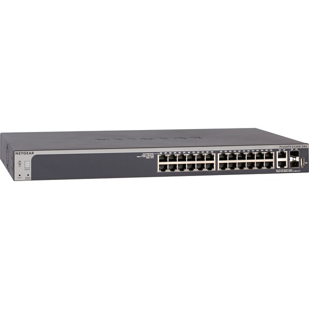 S3300-28X L2/L3 10G Ethernet (100/1000/10000) Czarny, Przełącznik