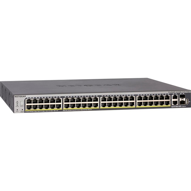 S3300-52X-PoE+ L2/L3 10G Ethernet (100/1000/10000) Czarny Obsługa PoE, Przełącznik