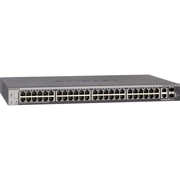 S3300-52X Zarz?dzany L2/L3 Gigabit Ethernet (10/100/1000) Czarny, Prze??cznik