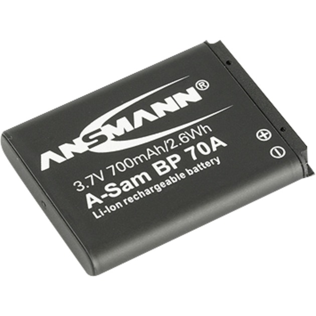 A-Sam BP 70 A akumulator Akumulator litowo-jonowy (Li-Ion) 700 mAh 3,7 V, Bateria do aparatu fotograficznego