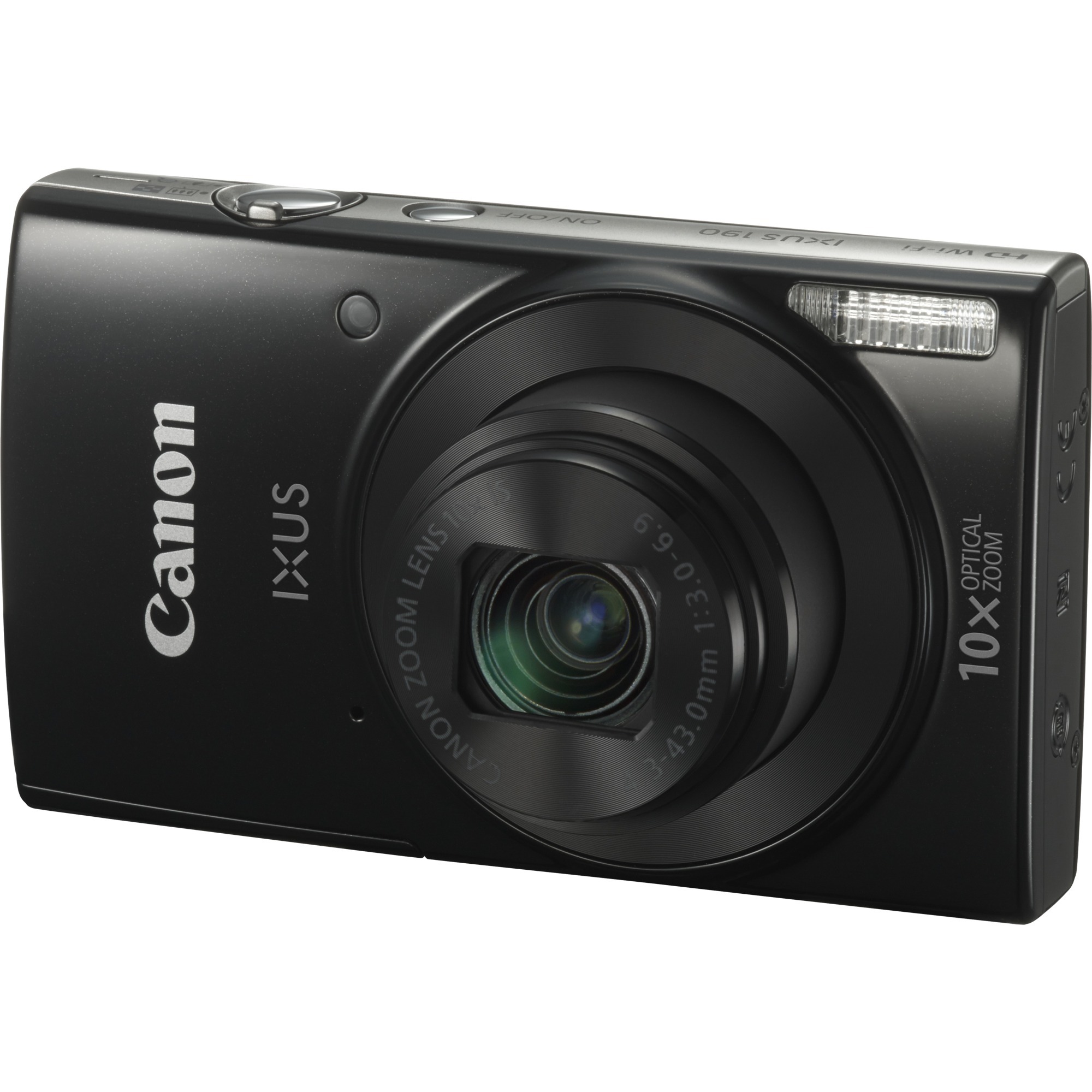 Digital IXUS 190 Kompaktowy aparat fotograficzny 20MP 1/2.3" CCD 5152 x 3864piksele Czarny, Cyfrowy aparat fotograficzny