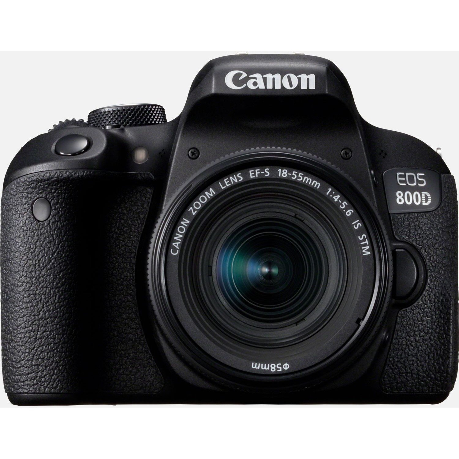 EOS 800D + EF-S 18-55mm 4.0-5.6 IS STM Zestaw do lustrzanki 24,2 MP CMOS 6000 x 4000 piksele Czarny, Cyfrowy aparat fotograficzny
