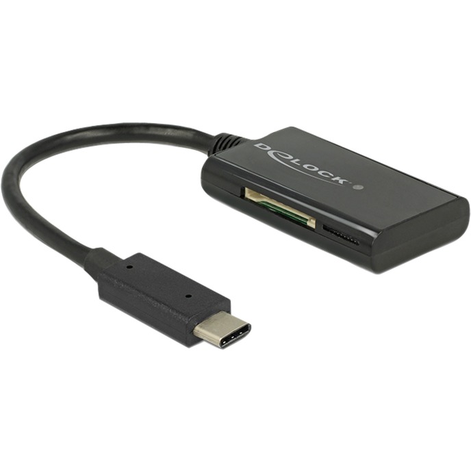 91740 czytnik kart USB 3.0 (3.1 Gen 1) Type-C Czarny