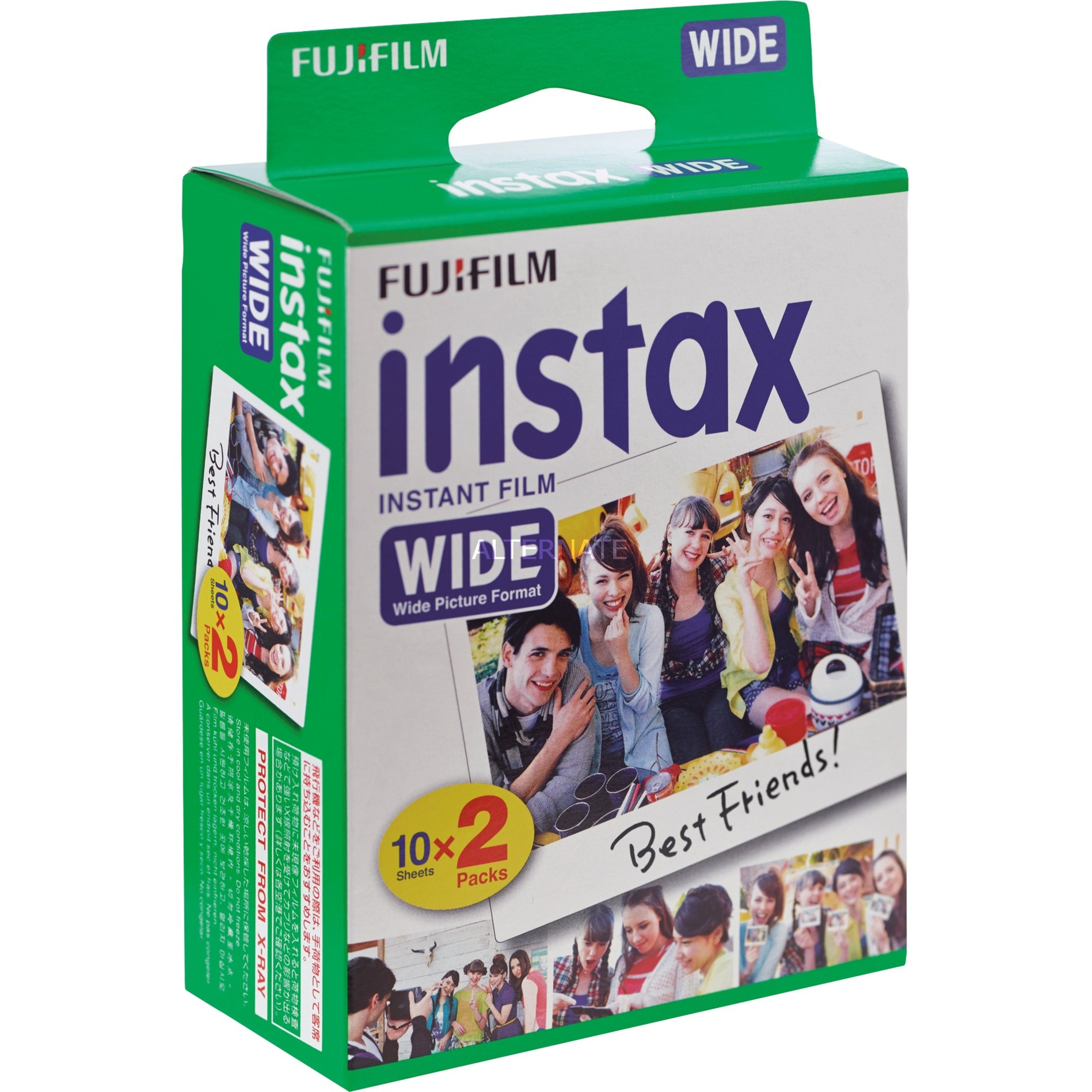 Instax Wide Film 20szt. 108 x 86mm film blyskawiczny, Papier fotograficzny