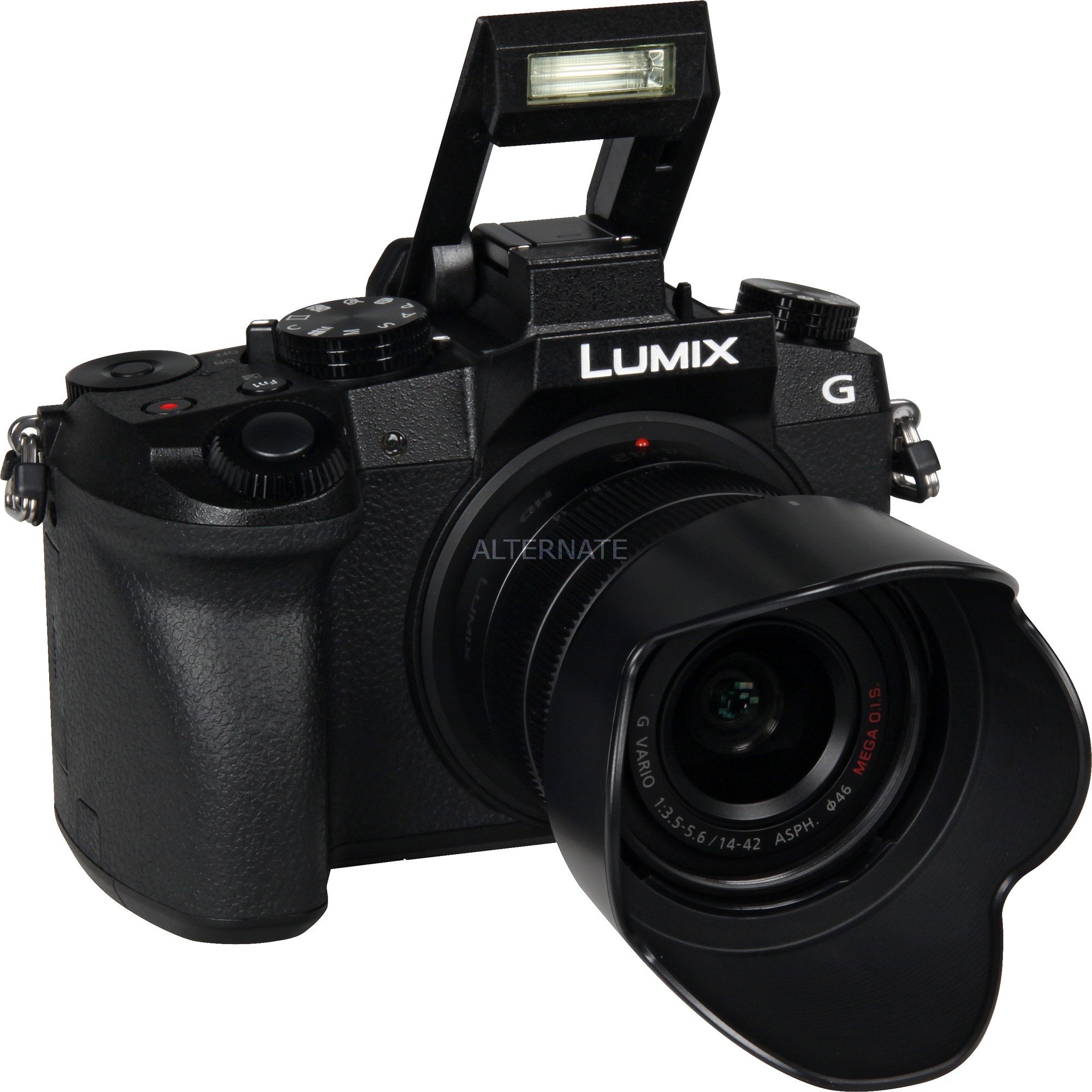 Lumix DMC-G7 Bezlusterkowiec 16 MP Live MOS 4592 x 3448 piksele Czarny, Cyfrowy aparat fotograficzny