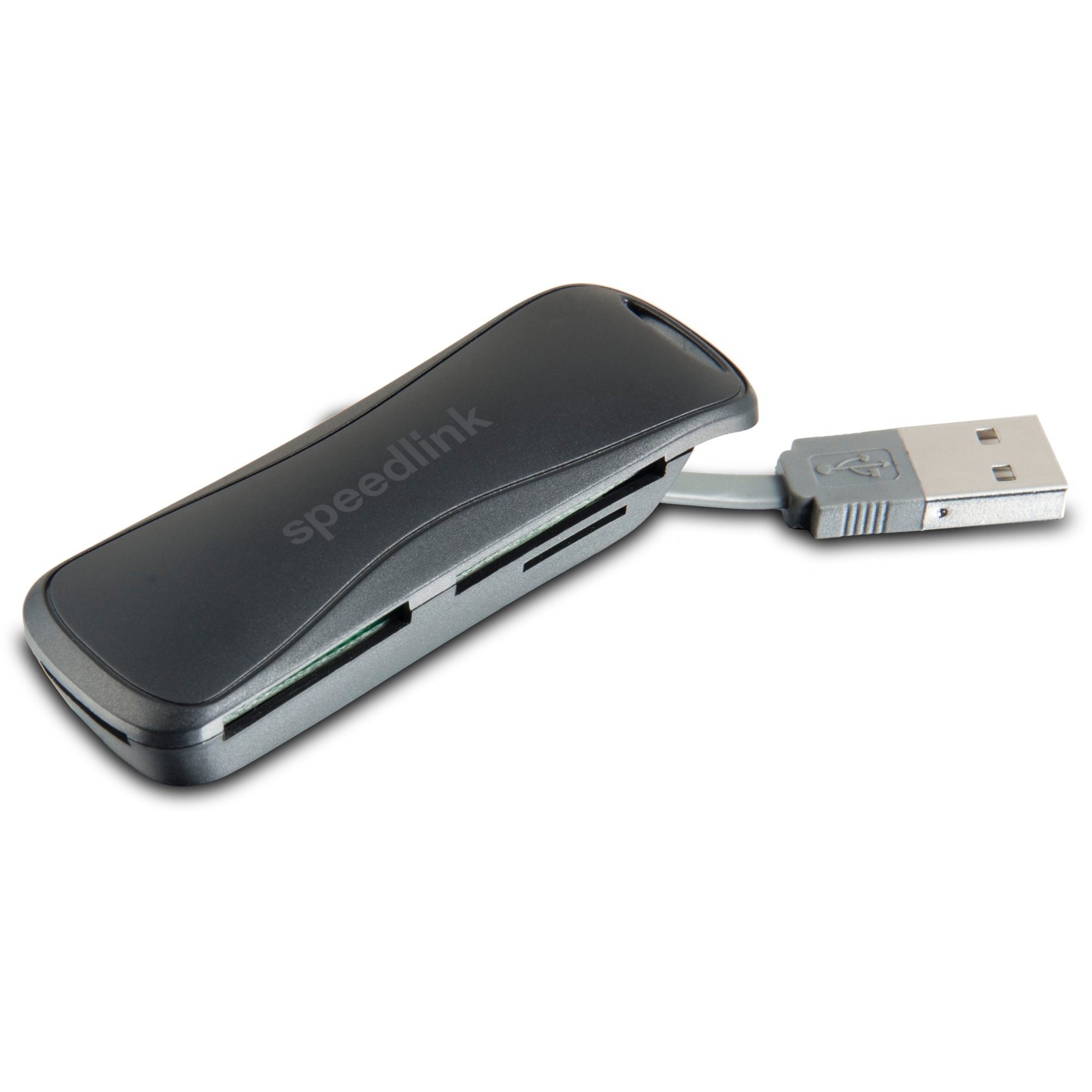 SL-150001-BK czytnik kart USB 2.0 Czarny