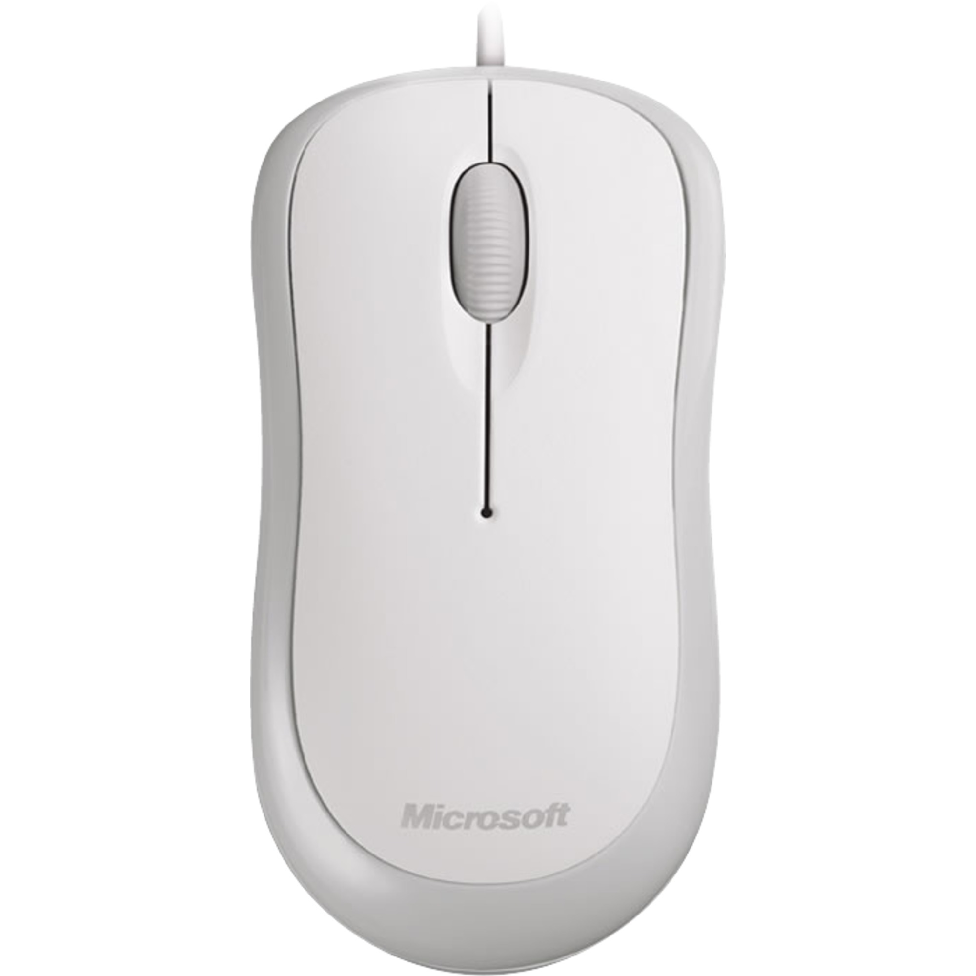 Basic Optical Mouse for Business myszka USB Optyczny 800 DPI Obur?czny Bia?y