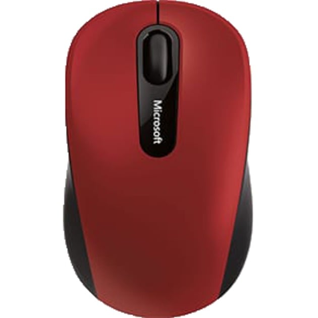 Bluetooth Mobile Mouse 3600 myszka BlueTrack Oburęczny Czarny, Czerwony