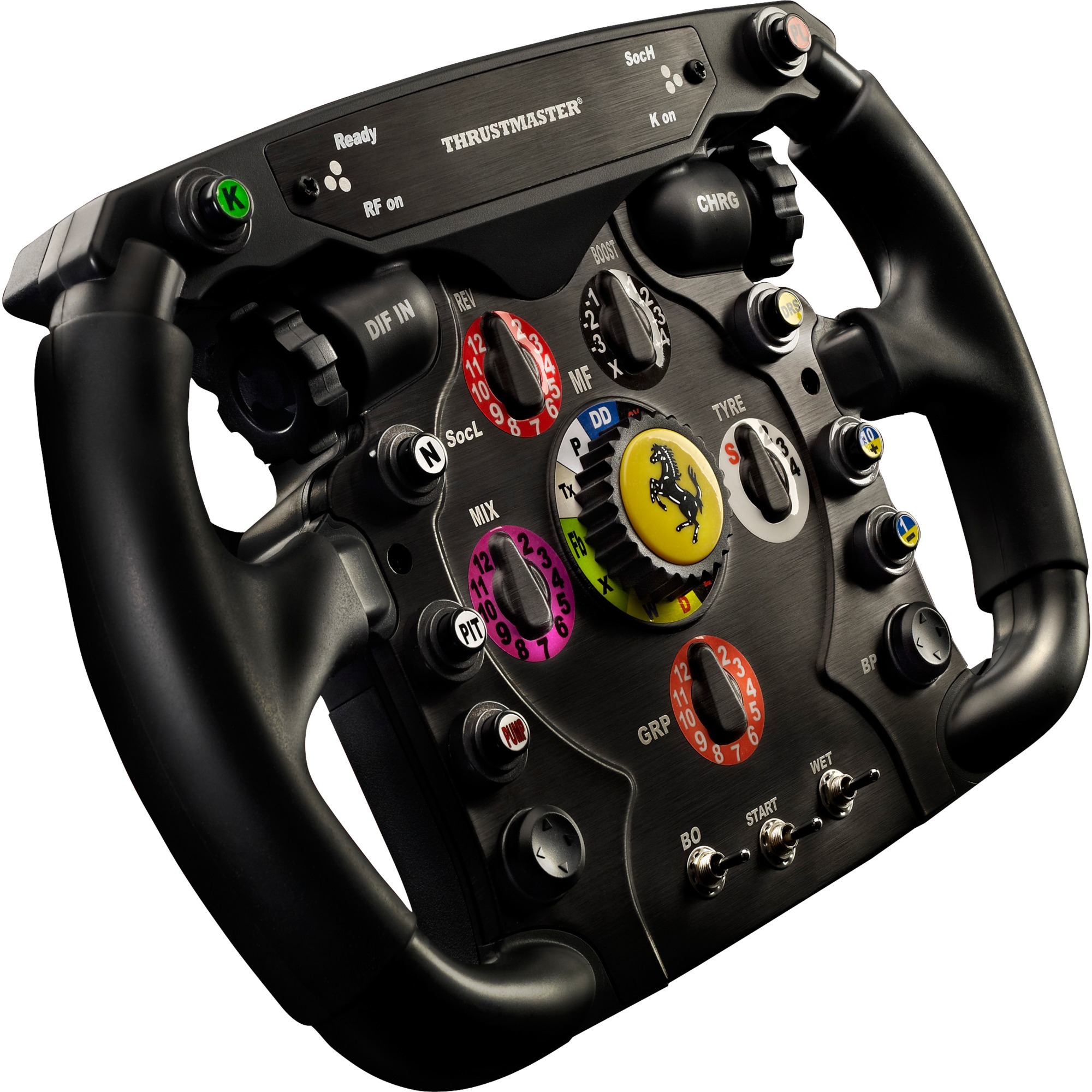 Ferrari F1 Kierownica PC, Playstation 3 Czarny, Replacement Steering Wheel