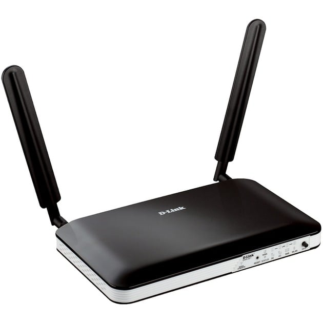 DWR-921/E router bezprzewodowy Jedna cz?stotliwo?ci (2,4 GHz) Fast Ethernet 3G 4G Czarny, Bia?y