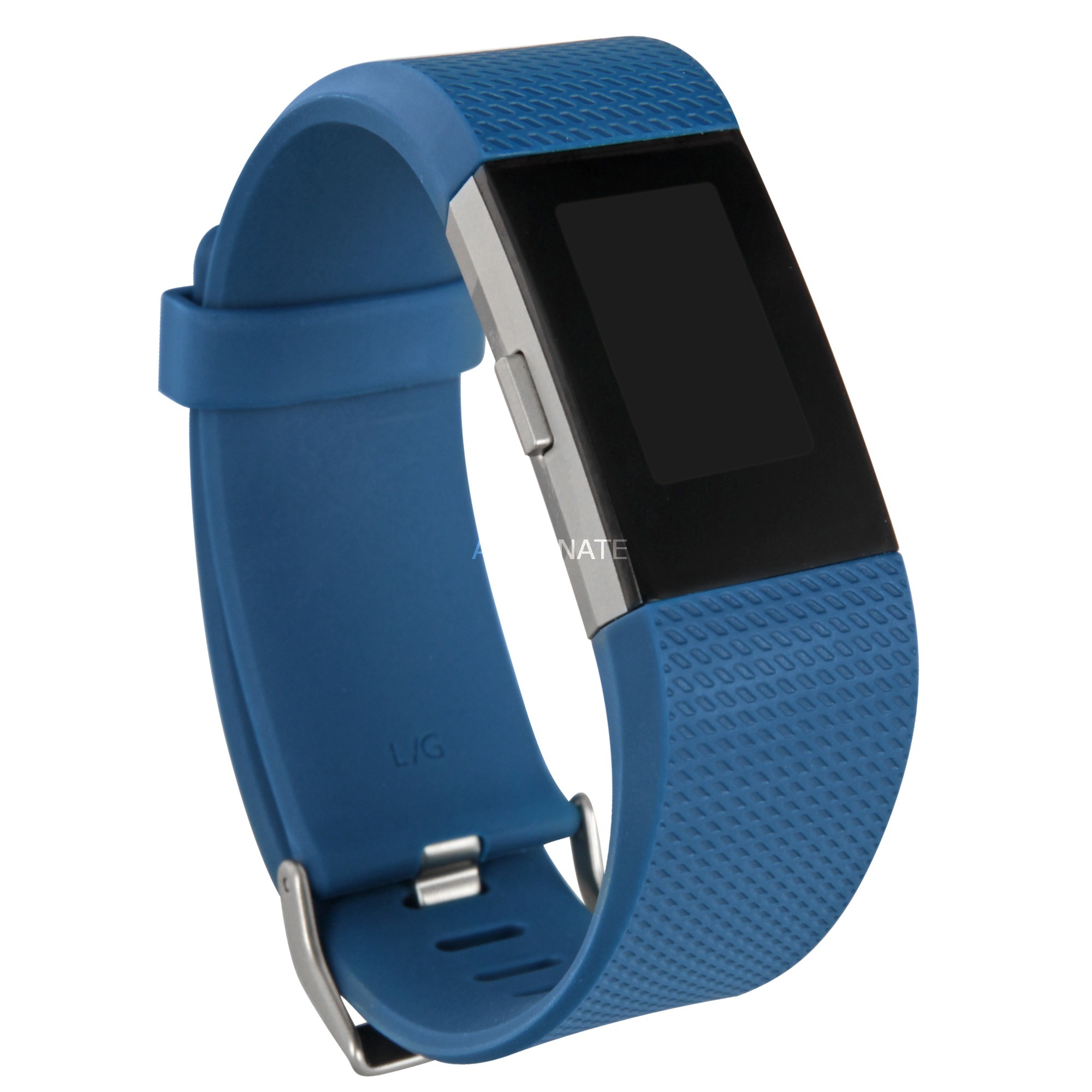 Charge 2 Wristband activity tracker Niebieski, Srebrny OLED Bezprzewodowy